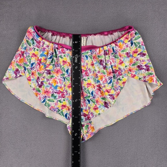 For Love And Lemons‎ Sleep Shorts Size Medium Floral Cheeky Sexy Loose Comfy - Picture 5 of 5